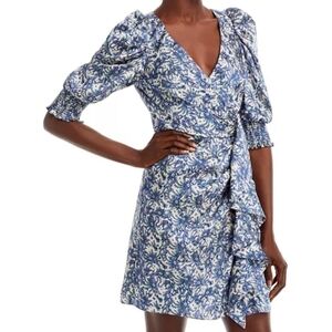 Cinq à SeptLucinda Floral Print Ruffled Dress 2